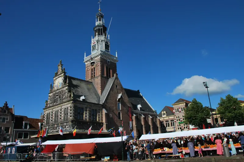 De Waag op het Waagplein in Alkmaar