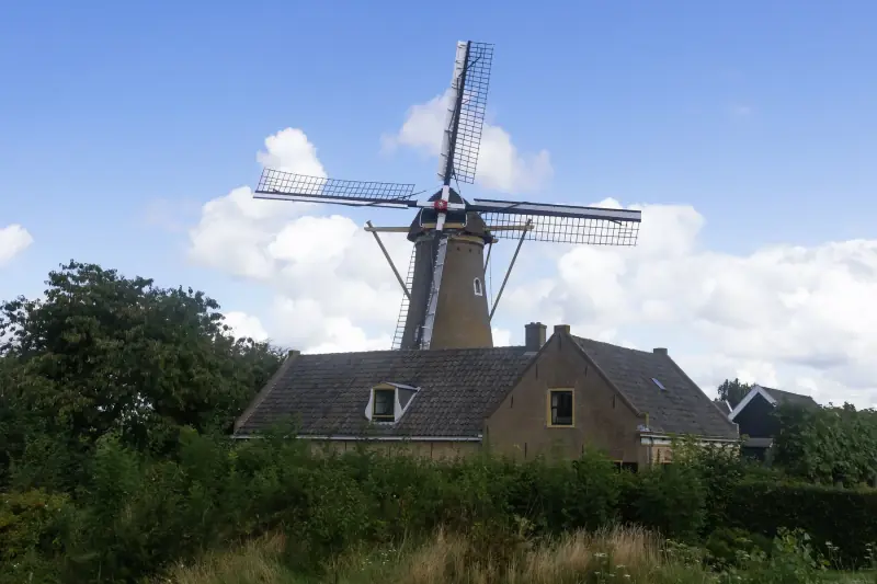 Korenmolen De Eersteling in Hoofddorp
